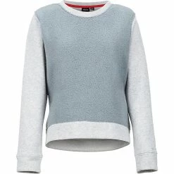 Marmot Women's Crew Neck Sherpa Sweatshirt -Camping Wear Shop 10443352x1141718 vFront