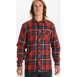Marmot Men's Anderson Lightweight Flannel Shirt -Camping Wear Shop 10496756x1013871 vFront