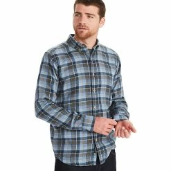 Marmot Men's Harkins Lightweight Flannel LS Shirt -Camping Wear Shop 10496821x1011204 zm