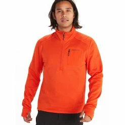 Marmot Men's Olden Polartec 1/2 Zip Top -Camping Wear Shop 10496884x1090033 zm