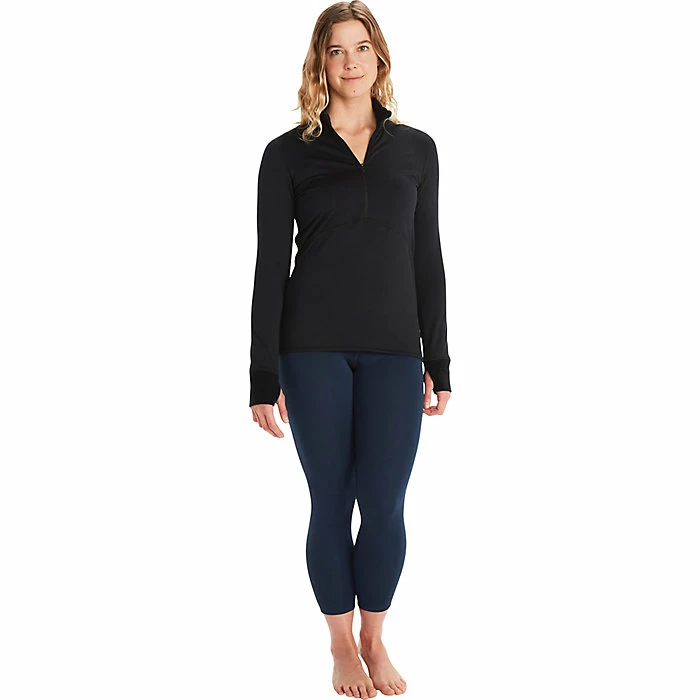 Marmot Women's Polartec Baselayer 1/2 Zip Top 10 Marmot Women's Polartec Baselayer 1/2 Zip Top - Image 10