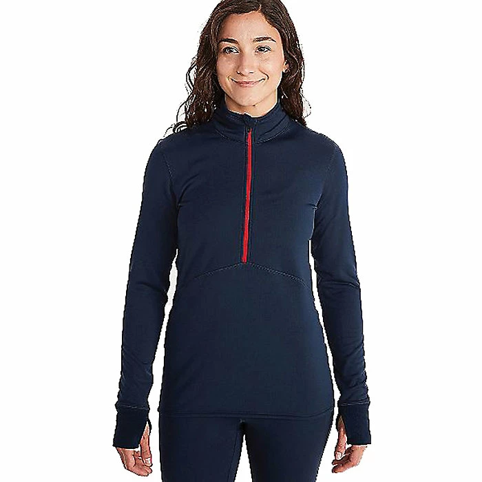 Marmot Women's Polartec Baselayer 1/2 Zip Top 1 Marmot Women's Polartec Baselayer 1/2 Zip Top