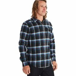 Marmot Men's Tromso Midweight LS Flannel Shirt -Camping Wear Shop 10496957x1012905 zm