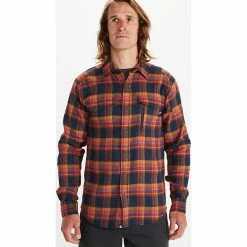 Marmot Men's Tromso Midweight LS Flannel Shirt -Camping Wear Shop 10496957x1057299 vFront