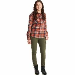 Marmot Women's Bridget Midweight LS Flannel Shirt -Camping Wear Shop 10498361x1014728 vAlt image 1