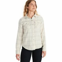 Marmot Women's Bridget Midweight LS Flannel Shirt -Camping Wear Shop 10498361x1074289 zm