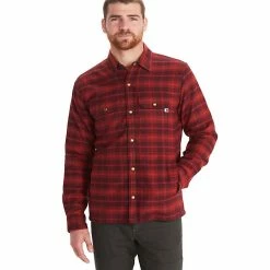 Camping Wear Shop 25 Marmot Men's Ridgefield Heavyweight Sherpa Flannel Shirt