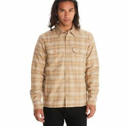 Marmot Men's Ridgefield Heavyweight Sherpa Flannel Shirt -Camping Wear Shop 10581378x1068033 zm