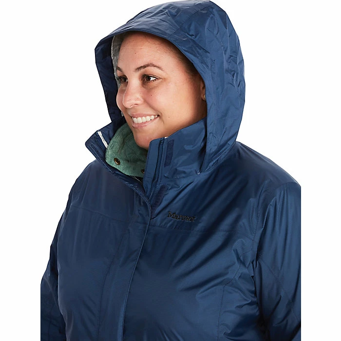 Marmot Women's PreCip Eco Jacket - Plus 2 Marmot Women's PreCip Eco Jacket - Plus - Image 2