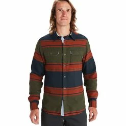 Marmot Men's Del Norte Midweight LS Flannel Shirt -Camping Wear Shop 10496788x1017407 vFront