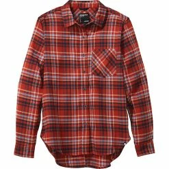 Marmot Women's Maggie Midweight LS Flannel Shirt -Camping Wear Shop 10496855x1014728 vAlt1