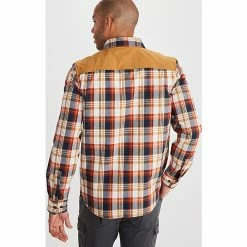 Marmot Men's Needle Peak Midweight Flannel Shirt -Camping Wear Shop 10496869x1065231 vBack