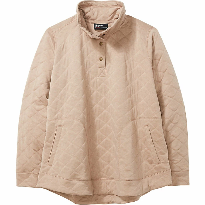 Marmot Women's Roice Pulllover LS Top - Plus 1 Marmot Women's Roice Pulllover LS Top - Plus