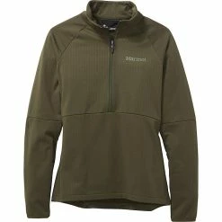 Marmot Women's Leconte Fleece 1/2 Zip Top -Camping Wear Shop 10553437x1017407 vAlt3