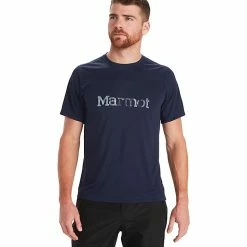 Marmot Men's Windridge Logo SS Top -Camping Wear Shop 10553559x1107866 zm